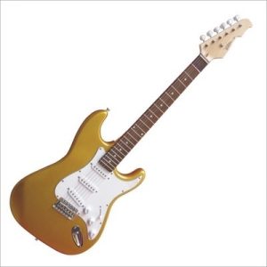 MSA VISION ST5G guitar electric strat 4/4 GOLD