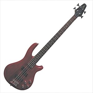 MSA VISION JB10-RT guitar bass RED TRANSPARENT NATURE