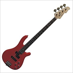 MSA VISION JB8-R guitar bass RED