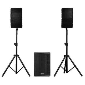 Power Dynamics VX915 Compact 2.1 Line Array 15” Sub + 4 ACTIVE SPEAKER  1400w  170.230