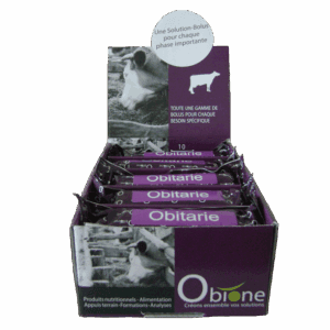 obitarie obione solution bolus vache tarie