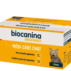 Biocanina Médi-Croc 6 barres 10 g Chat