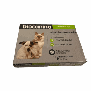 Biocanina Ascatene Chien et Chat – Comprimés
