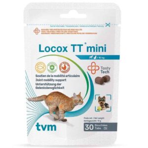 Locox TT Mini - Soutien articulaire appétant pour petit chien et chat - 30 bouchées
