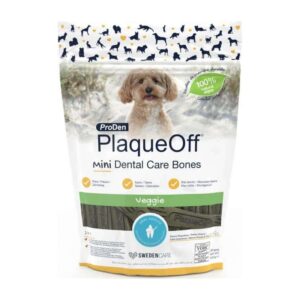 PRODEN PLAQUEOFF Dental Bones Veggie pour petit chien - Une Solution Naturelle pour des Dents Saines