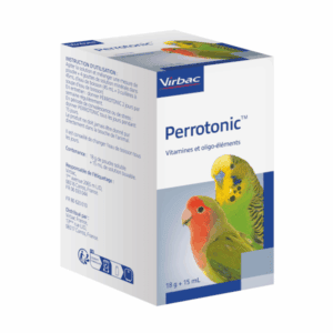 VIRBAC PERROTONIC 15 ML – Équilibre Nutritionnel Essentiel pour les Oiseaux