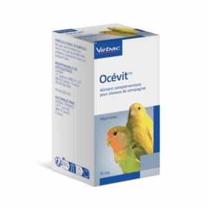 VIRBAC OCEVIT 15 ML : Un Complément Vitaminique Essentiel pour Oiseaux de Compagnie