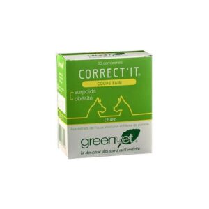 Correct It Chien 30 cps - Complément pour la Satiété des Chiens