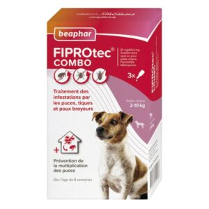 Beaphar FIPROTEC Combo Petit chien – 3 pipettes