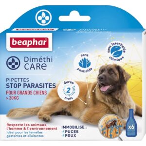 Beaphar Dimethicare Pipettes Grand chien (>30 kg)