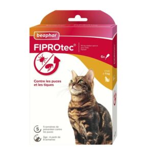 Beaphar FIPROTEC Spot-on Chat – 6 pipettes 50 mg