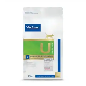 Virbac Veterinary HPM Urology Dissolution & Prevention Chat 1,5 kg