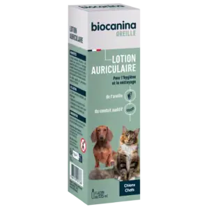 Biocanina Lotion Auriculaire chien et chat 135 ml