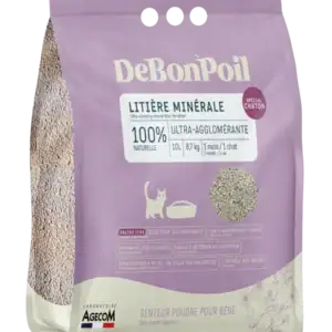 DeBonPoil Litière Minérale Chaton – 6 L