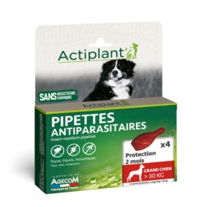 Actiplant Pipettes Antiparasitaires Grand Chien > 30 kg
