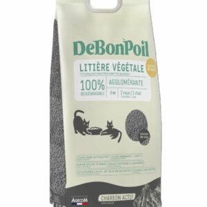 Esse Litière Naturelle Charbon Actif Chat – 6 kg