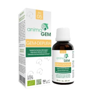 AnimaGem GEM-DEPURA gemmothérapie drainage vitalité chien chat cheval flacon 15 ml 50 ml