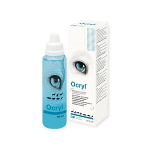 Ocryl TVM lotion oculaire flacon 135 mL chien et chat