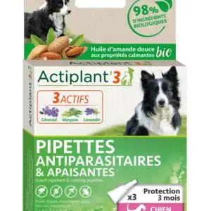 Actiplant3 Pipettes Antiparasitaires Chien Moyen 10-30kg