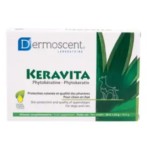 Dermoscent Keravita Boite 30 - Chien et Chat