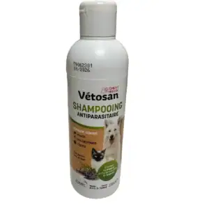 Vetosan Shampooing Antiparasitaire 200mL - Chien et Chat