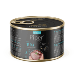 Piper Cat Piper Sterilised – консервирана храна за кастрирани котки с риба тон, 185 г / 12 бр.  СТЕК