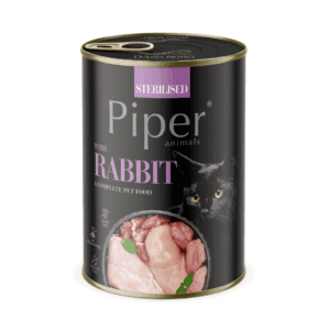 Piper Cat храна за котки със заешко, за кастрирани, 400 г