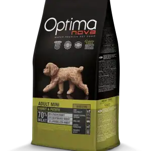 OPTIMA NOVA ADULT MINI DIGESTIVE RABBIT & POTATO - Заек и картоф 6кг