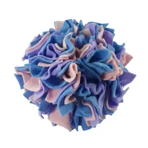 Поларена топка COLORE розово-синя Ø15 см.