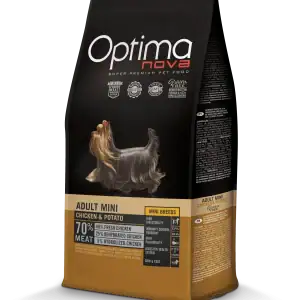 OPTIMA NOVA ADULT MINI CHICKEN & POTATO - Пиле и картоф 8кг