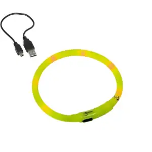 LED нашийник VISIBLE с USB