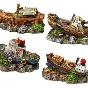 Декорация за аквариум "BOATS"