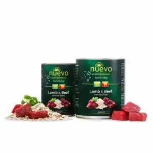 Nuevo Dog Senior Lamb, Beef & Oat flakes - 800г