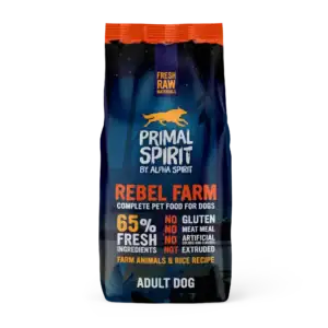 Primal Spirit Rebel Farm суха храна за кучета с прясно месо