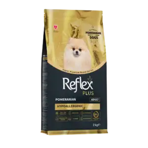 Reflex Plus Breed Series Pomeranian Adult 2kg - Специална супер премиум храна за израснали Померани 2кг.