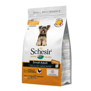 Schesir Small Dog with Chicken - суха храна за кучета 0,800гр
