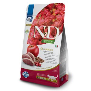 N&D CAT QUINOA HAIRBALL ADULT 1,5 KG