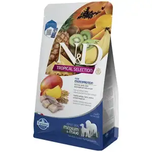 N&D TROPICAL DOG AD MED/MAX HERRING 10 KG