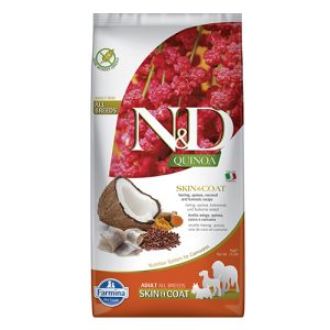 _        N&D DOG QUINOA SKIN&COAT ХЕРИНГА 7 KG