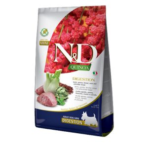 N&D DOG QUINOA DIGEST AD MINI 7 KG  LAMB & FENNEL