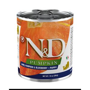 5011Консерва N&D DOG Puppy  LAMB PUMPKIN&BLUEBERRY   285g