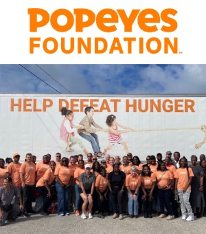 Popeyes & Feed the Children Food Distribution