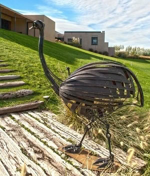 In Patagonia you might see the real version of this bird - maybe even around Malma winery itself