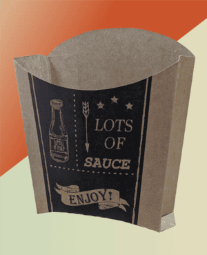 Caja para papas fritas