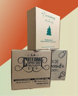 Caja para hamburguesas 28x28x10