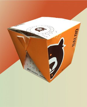 Caja para wok y comida china