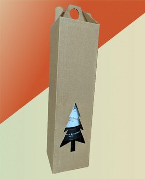 Caja para botella de vino de 1 litro