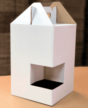 Caja para botellas x4 - 16x16x24
