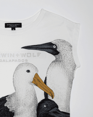 CAMISETA PÁJAROS NACAR