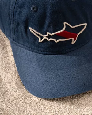 GORRA CLÁSICA DE ALGODÓN TIBURON AZUL MARINO
